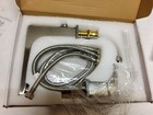 New Ultra Faucets Uf65513 Brushed Nickel Icon Roman Tub Faucet Trim With Spray