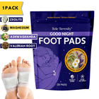 Sole Serenity Detox Foot Pads     Zeolite   Ashwagandha   Good Night  Cleansing  S