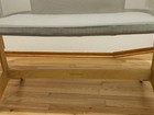 Newton Convertible Bedside Sleeper Bassinet  Breathable Mesh Side  Gray beige