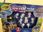 Crayola Scribble Scrubbie Paw Patrol Pup Pack Figues 8 Count Color Wash Toy