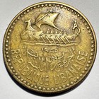 1955 Lebanon 10 Piastres  Vf