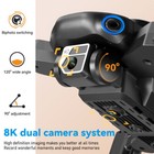 2023 Drones Quadcopter 8k Gps Drone S69 With Hd Dual Camera Wifi Fpv Foldable Rc