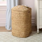 Pottery Barn Teen Hello Kitty Heritage Lidded Hamper Woven Storage Basket Room