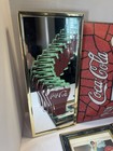 Vtg Lot Of Coca Cola Memorabilia Collectors Lot Of 5 Pc Clock  Picture Frames