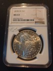 1878 Cc Morgan Dollar Ngc Ms63 Brilliant Uncirculated