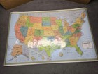 Rand Mcnally United States M Series Wall Map 32x50 Glossy