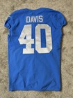 2017 Jarrad Davis Detroit Lions Game Used Worn Nfl Football Nike Jersey -florida