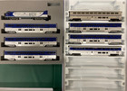 N Kato Sc-44 Charger  Amtrak Pacific Surfliner 8-car Set Los Angeles  106-9001 2