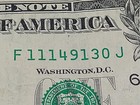 3x Us  1 Dollar Bills 3 In A Row Triples 4 Of A Kind Fancy Serial Numbers