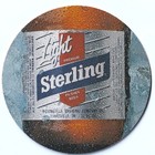 Sterling Beer Evansville Brewing Co Bar Coaster Evansville In
