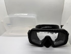 New Aqua Lung Maui Dive Mask Black P n 5033-50 Us Divers Military Combat 