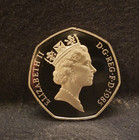 1985 Great Britain 50 Pence  Elizabeth Ii  Dcam Gem Proof  Km-940 1  gb2 