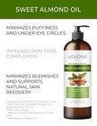 Velona Sweet Almond Oil - 16 Fl Oz   100  Pure And Natural Carrier  cold    