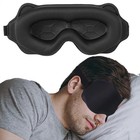 3d Sleeping Mask Light Blocking Eye Mask Soft Breathable Travel Sleep Blindfold