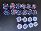 Official Nhra Drag Racing Mixed Lot Of 100  Brand New Event Poker Chips