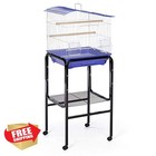 Prevue Pet Products Black Bird Cage Stand Shelf