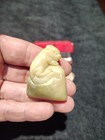 Chinese Handmade Hetian Nephrite Jade Anderson Stamp Rare Labeled