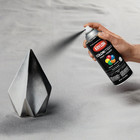 Colormaxx 12 Oz  Flat Spray Paint  Black - 1 Each