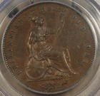 Great Britain 1858 3 Penny Pcgs Xf45