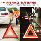 3x Reflective Warning Triangles Emergency Dot Approved Kit For Car Truck Safety