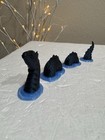 Small - Loch Ness Monster  nessie  For Village   Diorama - 4 Pc Set - 3d Printed