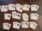 Antique Flags Card Game - The Cincinnati Game Co 1896 -  1111 - 51 Cards