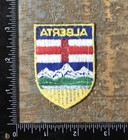 Vintage Alberta Coat Of Arms Crest Shield Canada Travel Souvenir Patch