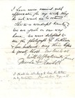 Maud Franklin Signed Letter 1926   Autographed Mistress James Mcneill Whistler