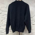 Usps Full Zip Knit Sweater Navy Logo Patch Cardigan Pockets Us Postal Service