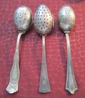 Lot 15 Tea Strainers Antique Some Silverplate No Monograms Dealers Collectors