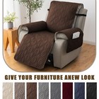 100  Waterproof And Non-slip Diamond Plaid Recliner Cushion  Home Decor