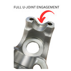 Dana 30 44 300 Forged Yoke 1350 U-joint 26 Spline 1 550  Seal Surface U-bolt Sty