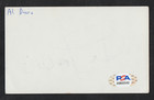 Al Davis Signed 3 X 4 Index Card Autograph Auto W  Psa Dna Certification Raiders