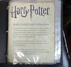Harry Potter Limited Edition Danbury Mint 22kt Gold Collector Cards Complete Set