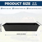 6pcs Long Livestock Feeding Trough capacity Heavy Duty Horse Feeder Water Trough