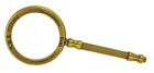 Antique Vintage Style Brass Magnifying Glass  r M S Titanic  Lens Instruments