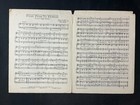 Vintage 1940 s Eastern Airlines  from Frost To Flowers  Composition Sheet Music