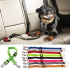Pet Dog Seat Belt Car Safety Travel Harnesses Lead Restraint Strap Adjustable
