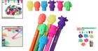 Colorful Animal Pencil Top Erasers - 60 Pack Of Cute Non-toxic Rubber Designs