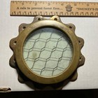 Vintage  Salvaged  5inch Heavy Solid Brass Porthole Maritime Nautical Ship