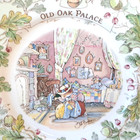 Vintage 8  Porcelain Brambly Hedge Plate  old Oak Palace  Royal Doulton