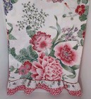 Vtg Lady Pepperell Wide Ruffled Edge Floral Standard Pillowcase No Iron Percale 