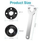 Angle Grinder Nut Wrench 7pcs Flange Wrench Hardware Repair Kit New