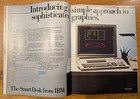Apple Iie iic Computer 2 Page Print Ad 1984 Vintage In Omni Magazine