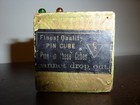 Finest Quality Antique Pin Cube   Glass Head Pins - Germany