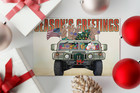Army   Marine Christmas Card - Military 18 Cards   Envelopes -  50018