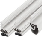 White Vinyl With Magnetic Strip Top And Sides Door Seal Kit For Steel Doors