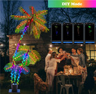 7ft Smart Lighted Palm Tree  Artificial Palm Tree With 242 Led Lights app Remote