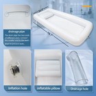 Tongtongfa medical Inflatable Bathtub bed Bath medical Pvc Bedside Shower