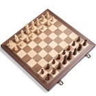 15 Magnetic Wooden Chess Set For Adults Kids - With Folding Board  Gift Packa   